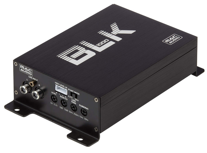 Mac Audio BLK 1000, 1-Kanal-Class-D Mini-Verstärker Mono, Mono