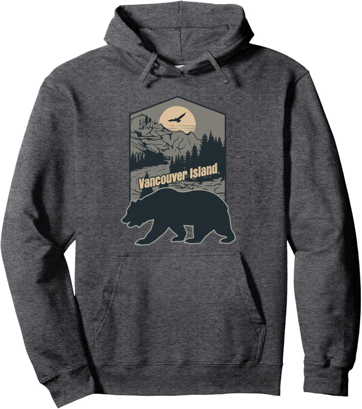 Vancouver Island Kanada Black Bear Pullover Hoodie
