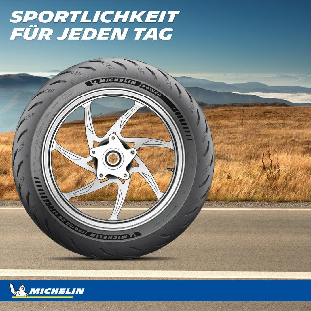 MICHELIN Power 5 Motorradreifen 200/55ZR17 (78W) Hinterrad