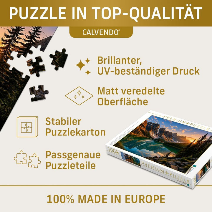 CALVENDO Puzzle Snowy Broadway 1000 Teile Lege-Grösse 64 x 48 cm Foto-Puzzle Bild von Thomas Freuden
