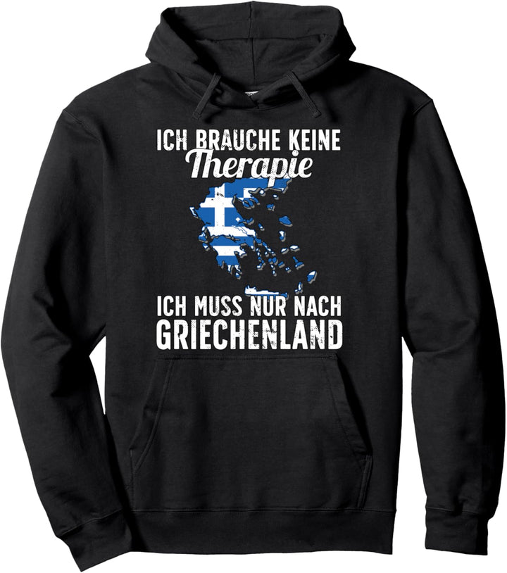 Griechische Flagge I Griechenland Urlaub I Griechenland Pullover Hoodie