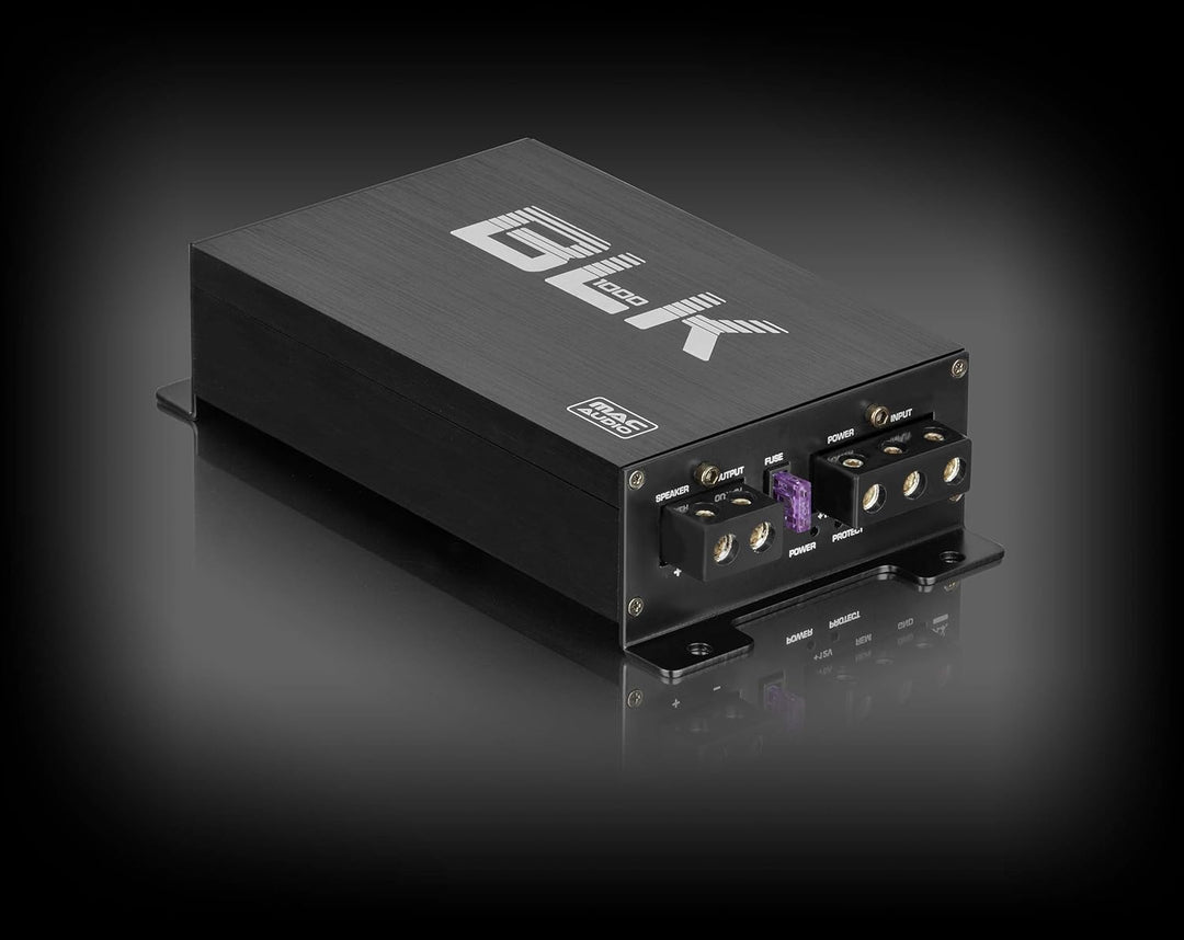 Mac Audio BLK 1000, 1-Kanal-Class-D Mini-Verstärker Mono, Mono