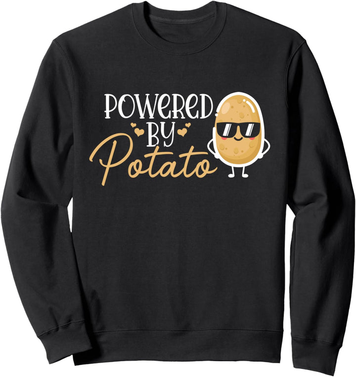 Kartoffelbauer Powered Potato Grower Farming Gardener Sweatshirt