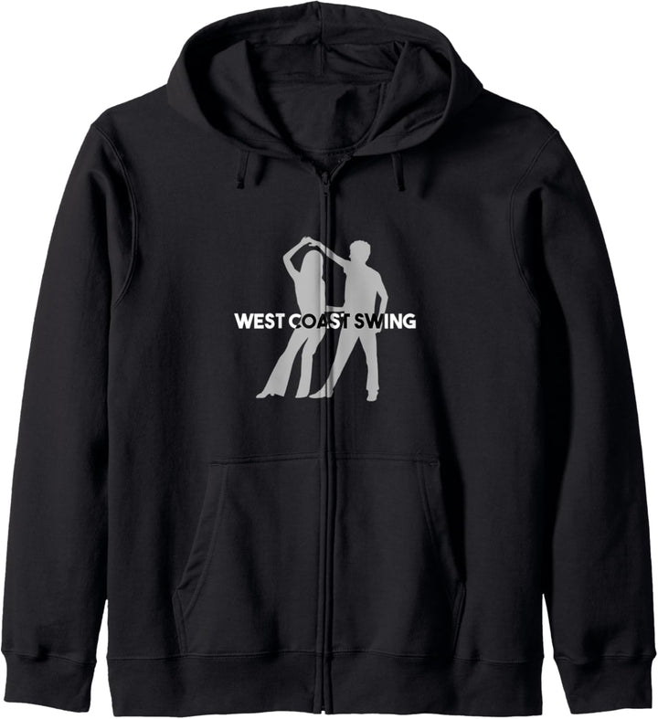 West Coast Swing Tanz Design für Tänzer Kapuzenjacke