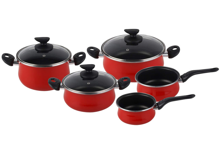 MAGEFESA Akku-Set, 5-teilig 5 piezas Rot, 5 piezas Rot