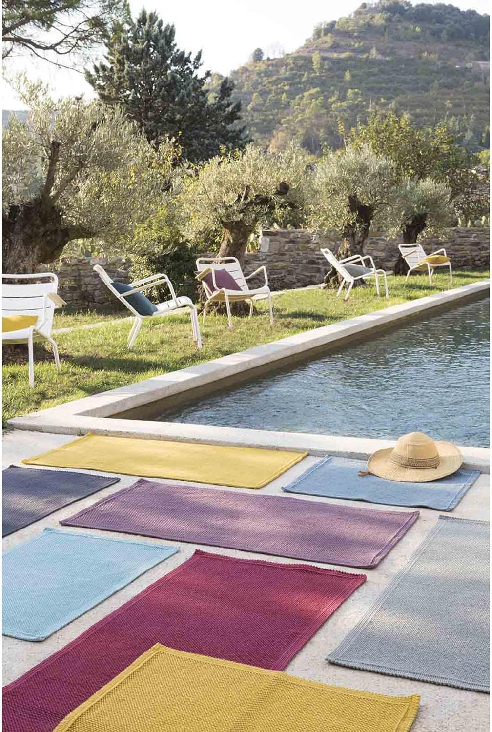 Vivaraise Tapis de bain Etia absinthgrün 54 x 64 cm 54 X 64 Absinthgrün, 54 X 64 Absinthgrün