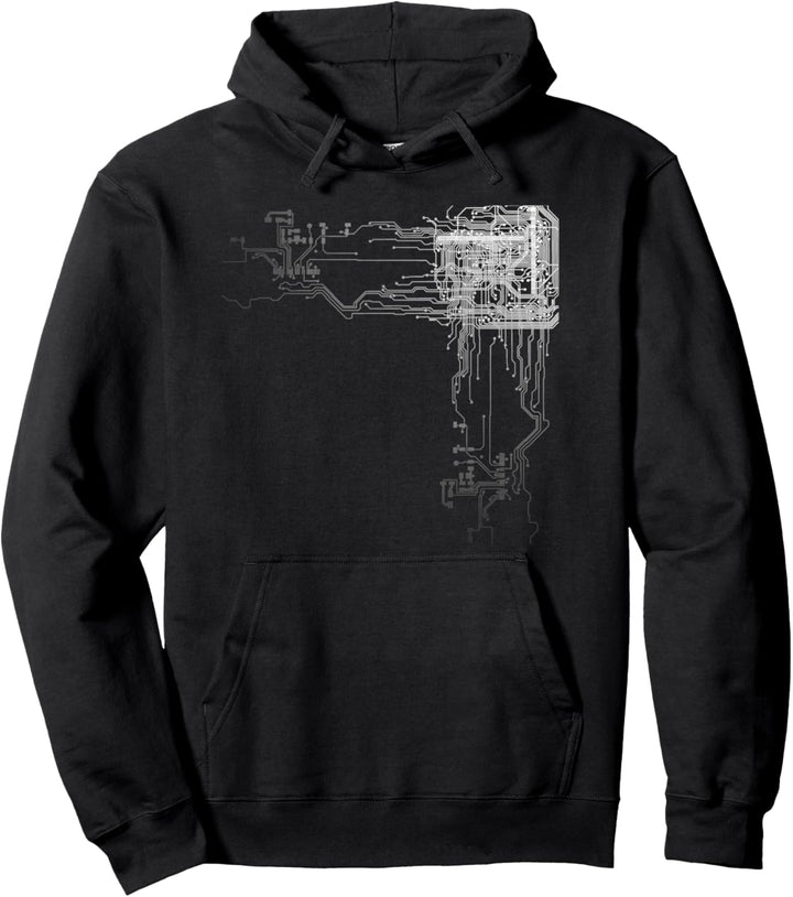 CPU Technologie Nerd Computerchip Informatiker Programmierer Pullover Hoodie