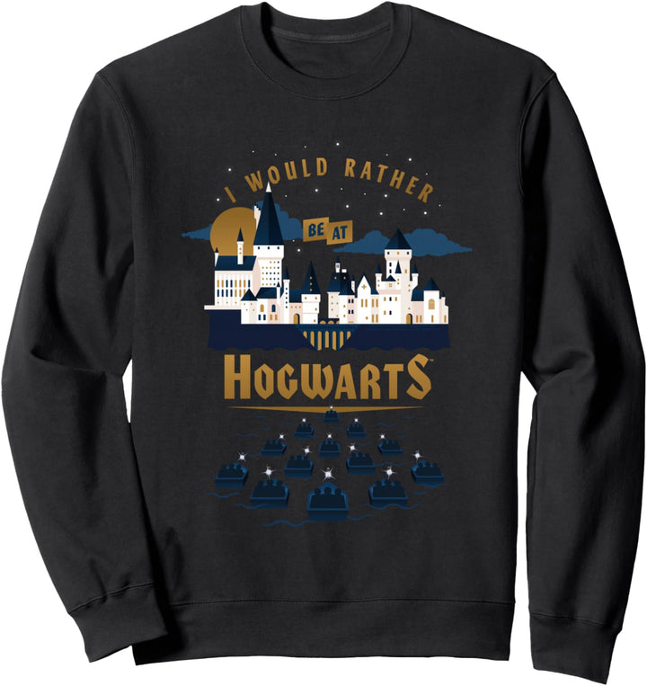 Harry Potter I Would Rather Be At Hogwarts Sweatshirt