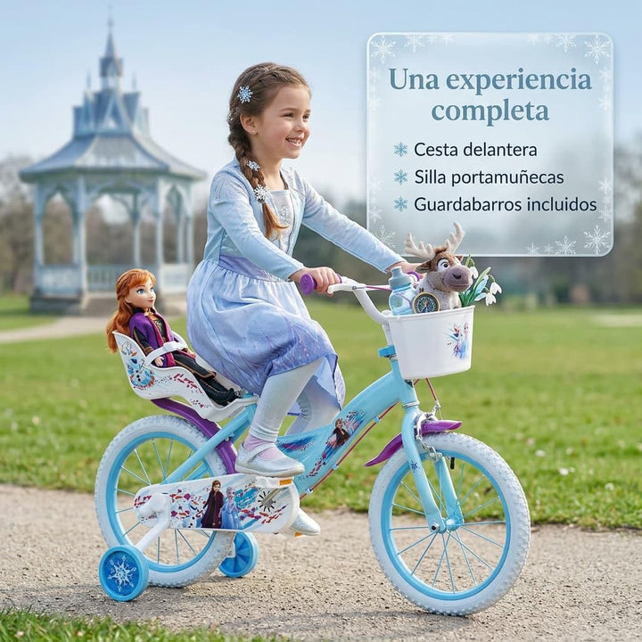 TOIMSA Fahrrad 16" Frozen Huffy 5/8 Jahre