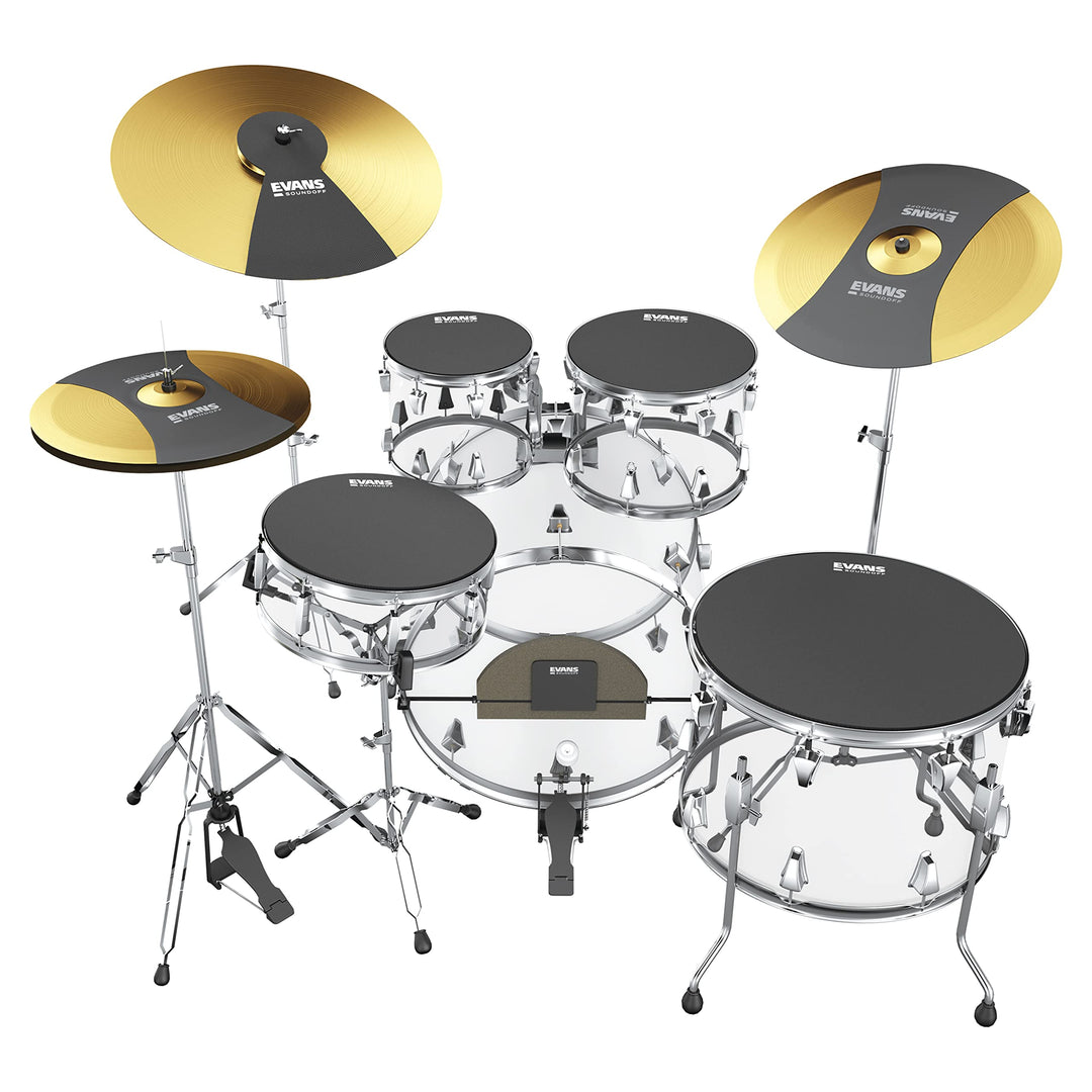 Evans HQ SOSETSTD Standard Box Set Standard Box Set w/ Cymbal &amp; Bass, Standard Box Set w/ Cymbal &amp; B