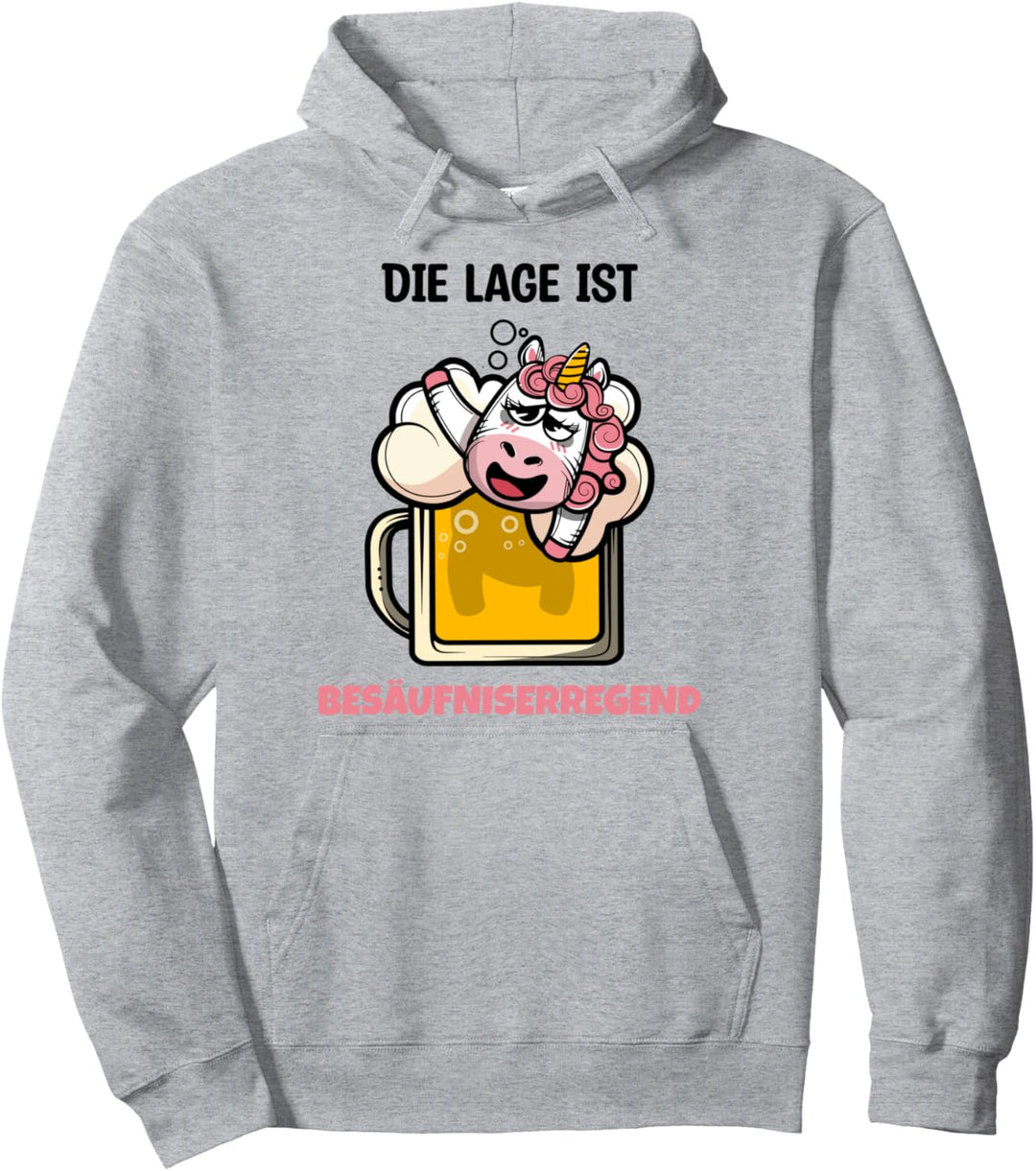 Die lage ist besäufniserregend Pullover Hoodie