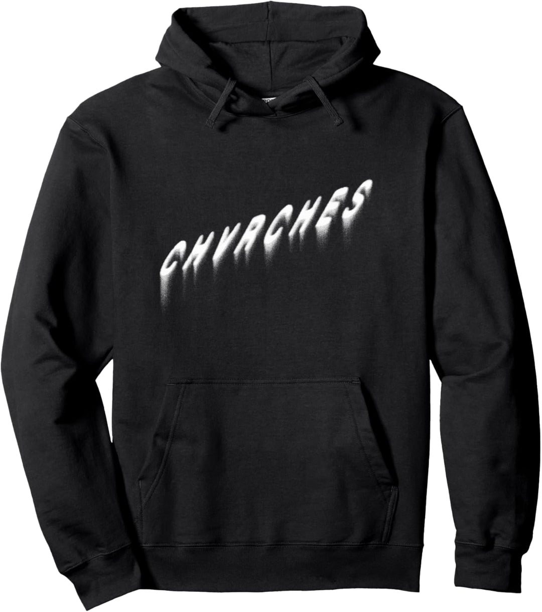 CHVRCHES - White Logo Pullover Hoodie