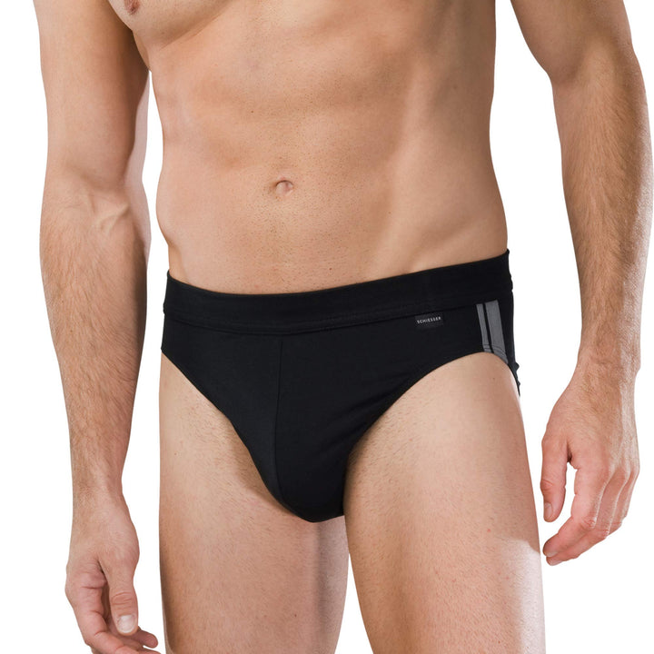 Schiesser Herren Slips, 6er Pack, Rio Slip (XXL / (8), schwarz)