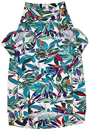 Kotomoda Cat Wear T-Shirt Leaves (L) L Blau, L Blau