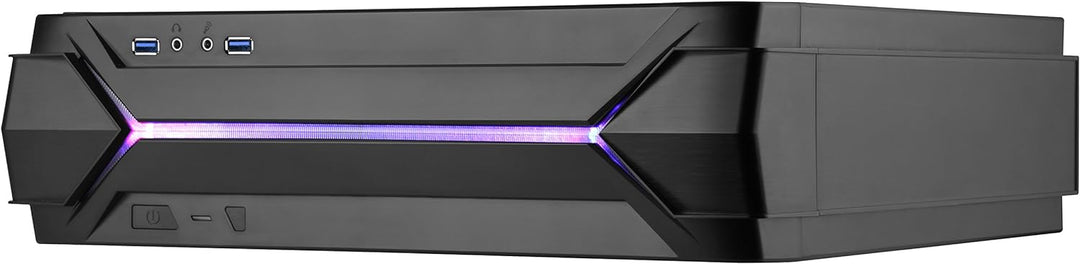 SilverStone SST-RVZ03B - Raven Mini-ITX Gaming Computer Gehäuse, RGB, schwarz, SST-RVZ03B