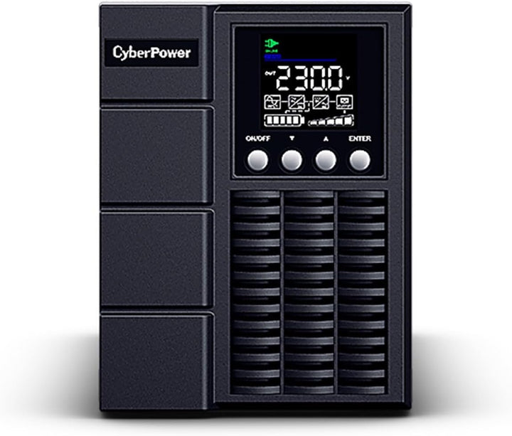 CyberPower OLS1000EA-DE Online-USV 1000VA/900W mit Doppelwandler-Topologie, Tower schwarz, reine Sin