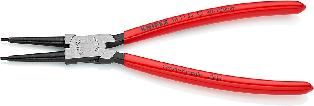 KNIPEX Sicherungsringzange für Innenringe in Bohrungen schwarz atramentiert mit Kunststoff überzogen