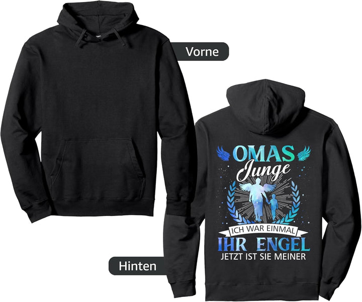 Omas Junge ich war einmal ihr engel jetzt ist sie meiner Pullover Hoodie