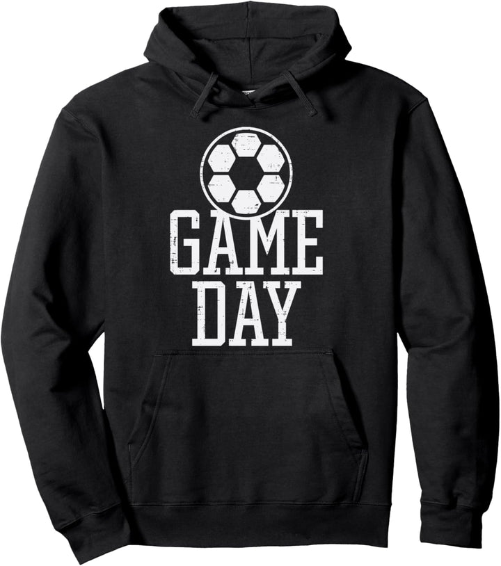 Game Day Fussball Spieler Team Mama Papa Herren Damen Kinder Pullover Hoodie