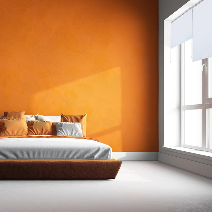 Relaxdays Thermorollo, ohne Bohren, Klemmfix, Kettenzug, 70x220 cm, Stoffbreite 66 cm, blickdichtes