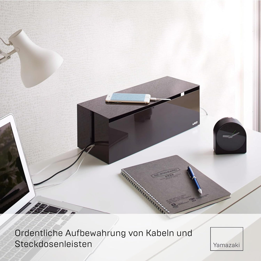 Cable Box Web - brown/black Dunkelbraun, Dunkelbraun