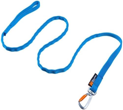 Non-stop dogwear Bungee Leash LTD | Leine für canicross | 1643 | 2m | Farbe:blau, 2m