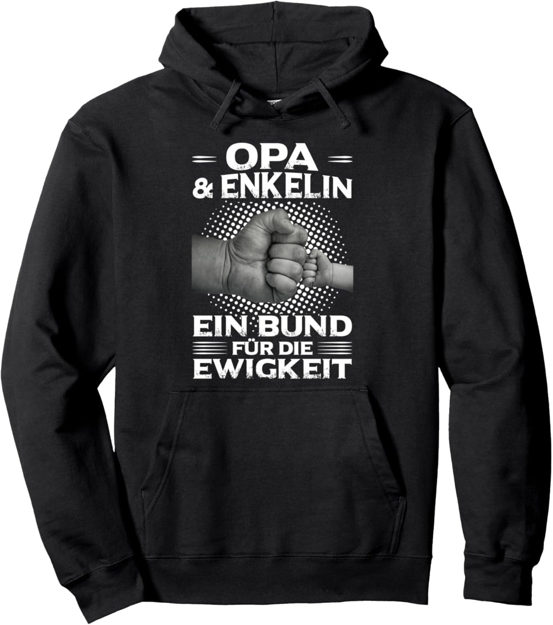 Opa Enkelkind Grossvater Enkelin Pullover Hoodie