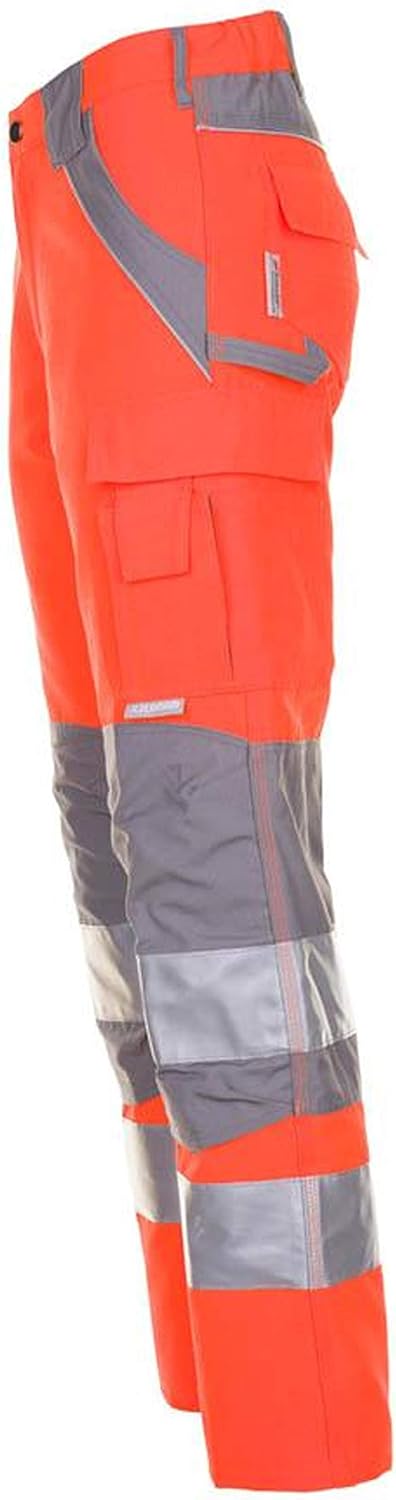 Planam Grösse 90 Unisex Plaline Warnschutz Bundhose orange Zink Modell 5610 90 Orange/Zink, 90 Orang