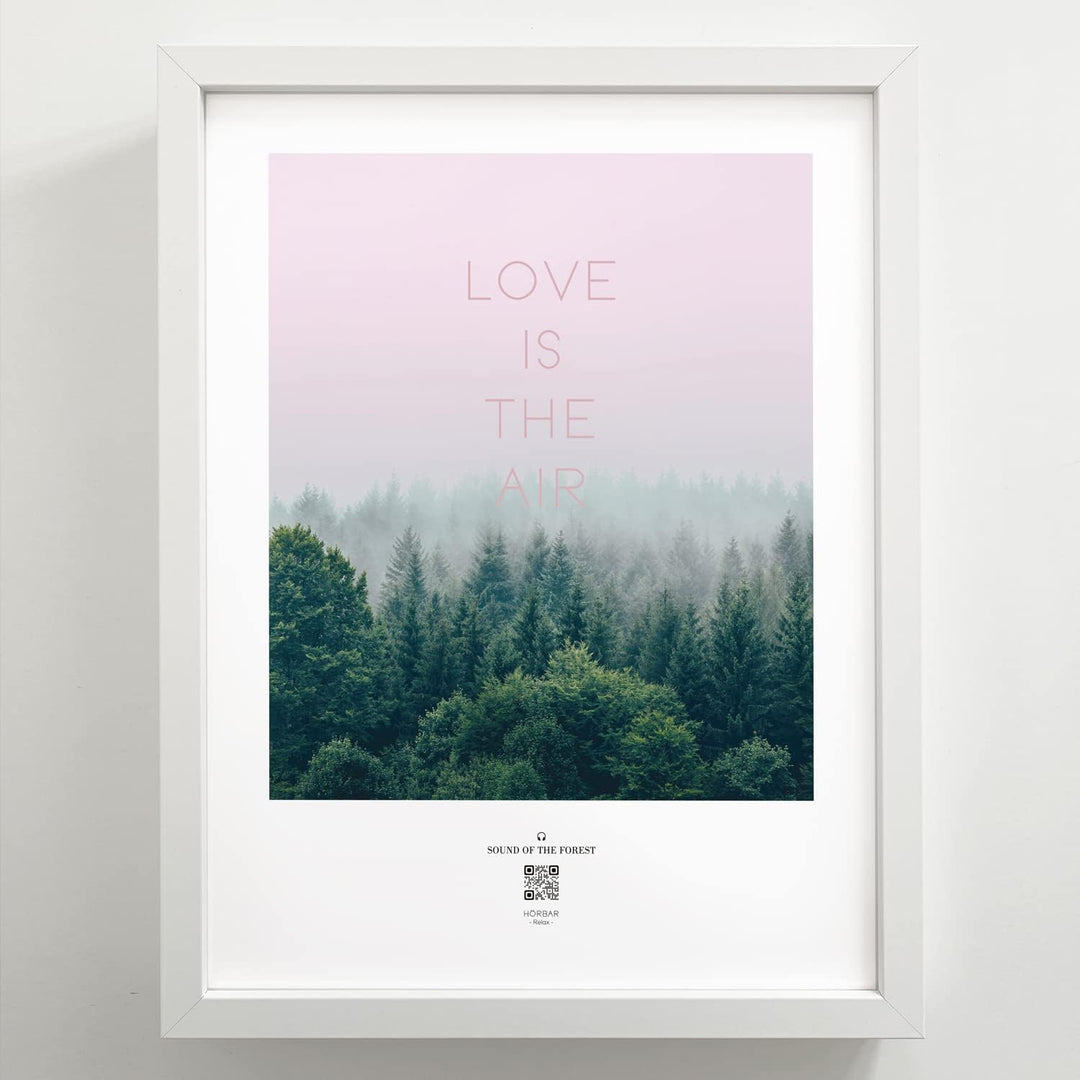 VALINA HÖRBAR RELAX | Hörbild | 3er-Set | Wald & Wiese 01 | Poster Poster / Papier 30cm x 40cm, Post