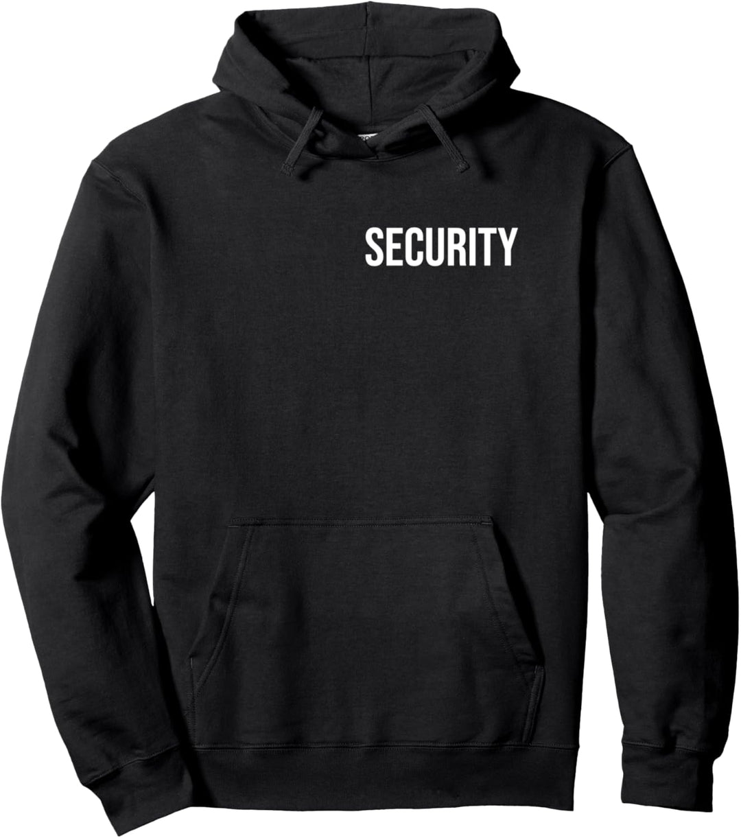 Security Sicherheitsdienst Personenschützer Bodyguard Kostüm Pullover Hoodie