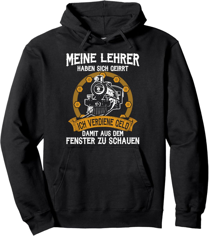 T-Shirt Lokführer - Geschenk Zugführer Zug Beruf Spruch Pullover Hoodie