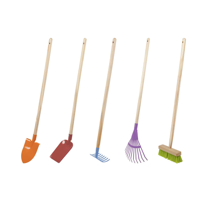 Windhager Kinder Werkzeug Set 5 Teilig, Garten-Geräte Kinder, Kinderspielzeug für Garten, Gartenwerk