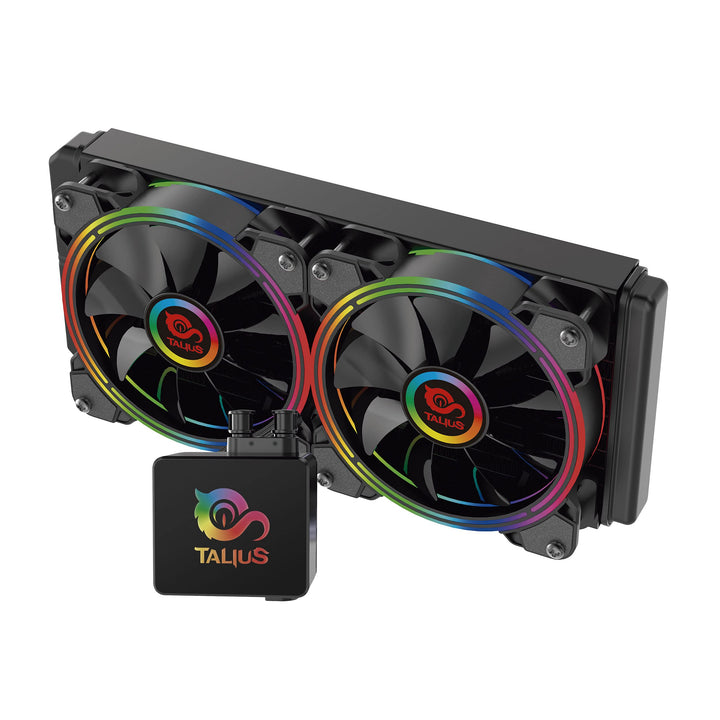 TALIUS Skadi-240 RGB Flüssigkühler (Intel-AMD) 240 mm (2 Ventiladores), 240 mm (2 Ventiladores)