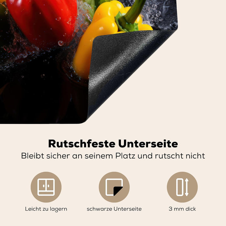 KitchenYeah© Herdabdeckplatte Einteilig Herdabdeckung Abdeckplatte für Ceranfeld Abdeckung Induktion