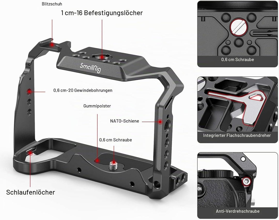 SMALLRIG S5 Kamerakäfig für Panasonic S5 Camera Cage - 2983