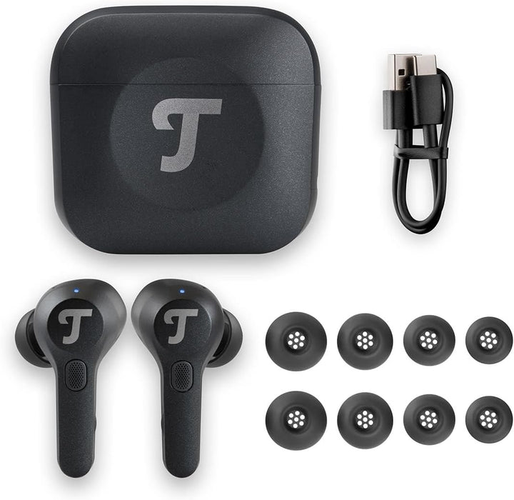 Teufel AIRY TWS PRO - True-Wireless In-Ear Bluetooth Kopfhörer mit Active Noise Cancelling, Transpar