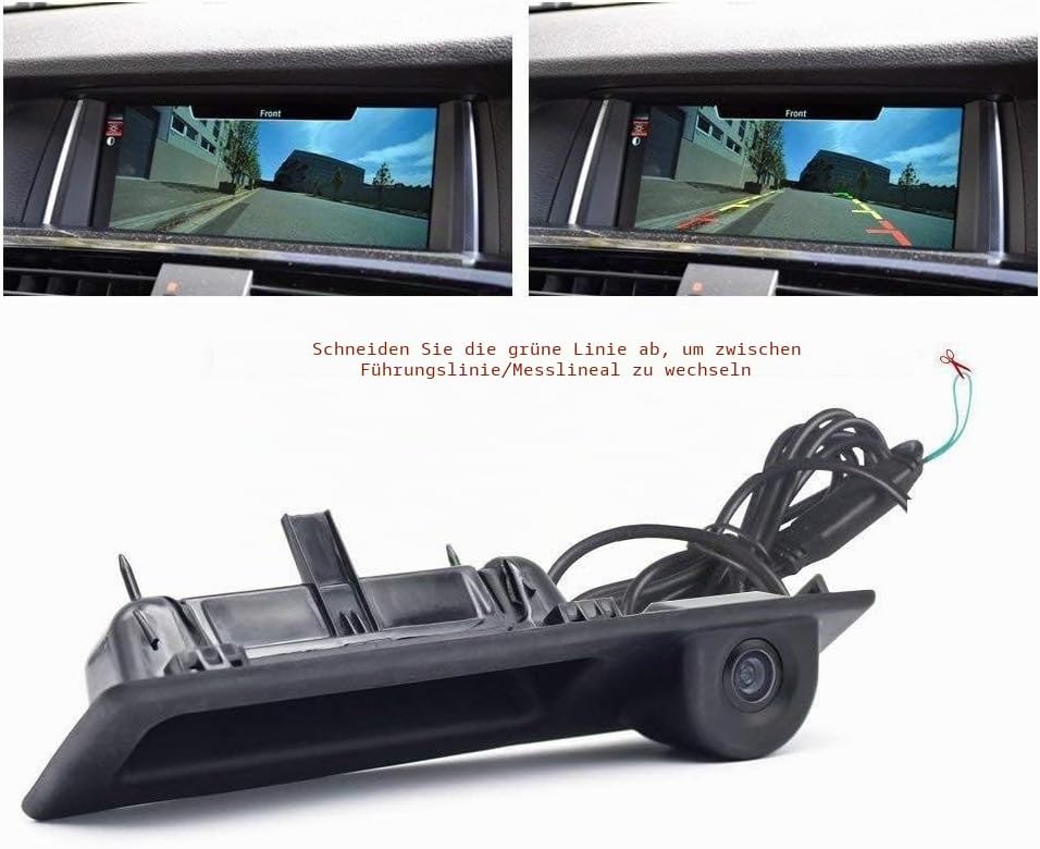 LeHang CCD Color Car Rückfahrkamera Rückfahrkamera für BMW 3er 5er BMW X5 X1 E82 E88 E84 E90 E91 E92