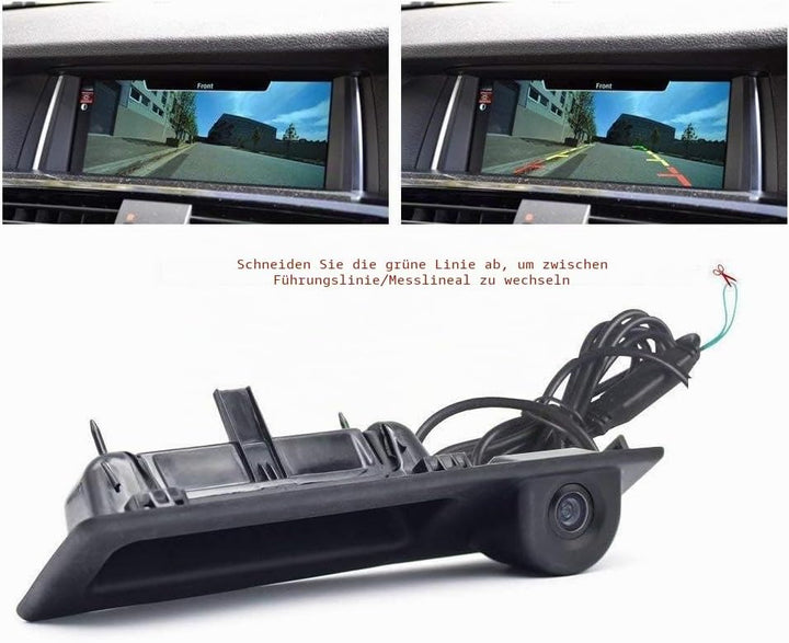 LeHang CCD Color Car Rückfahrkamera Rückfahrkamera für BMW 3er 5er BMW X5 X1 E82 E88 E84 E90 E91 E92