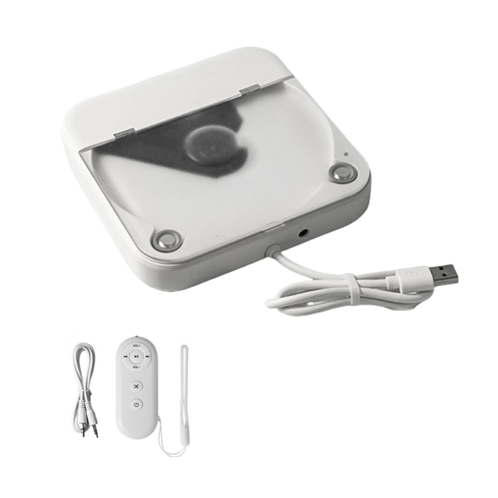Externer CD-Player für Auto, tragbar, mit AUX-Kabel, Anschluss an den USB-Port des Autos, verlustfre