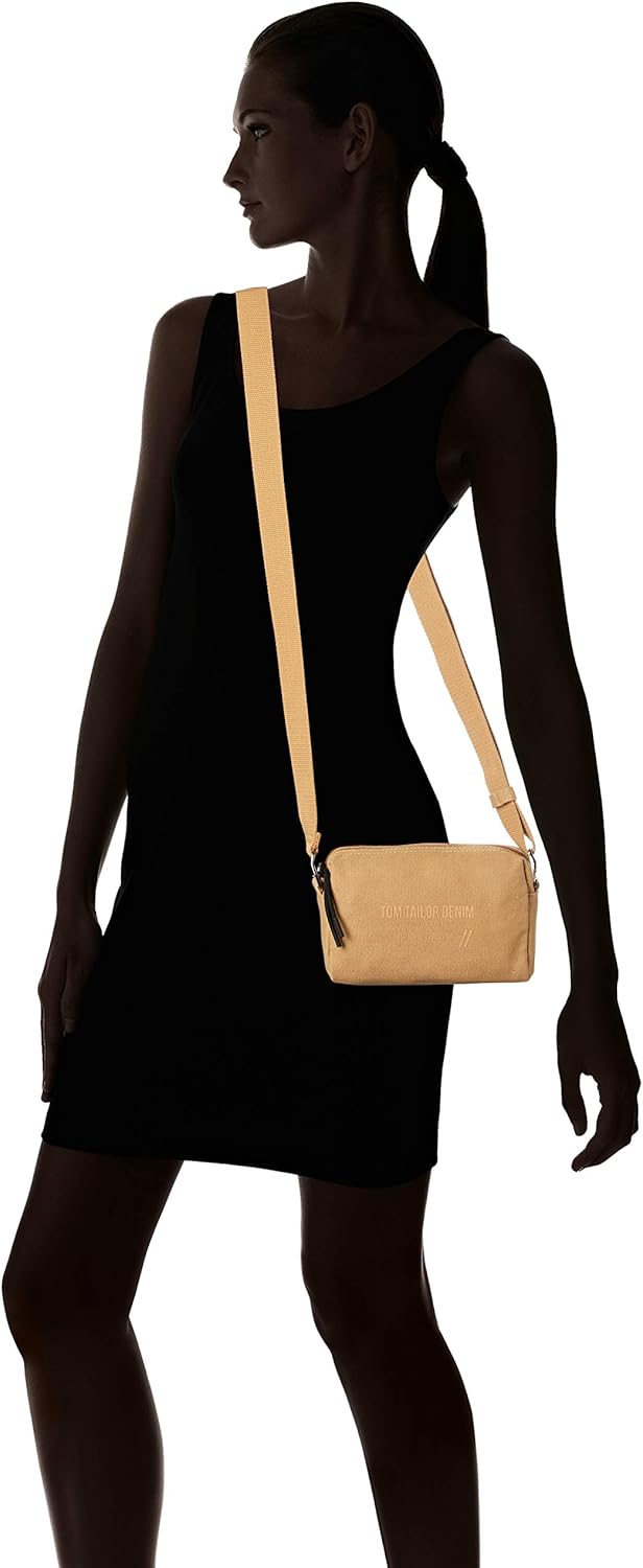 TOM TAILOR Denim Damen Lia Cross Bag, Camel