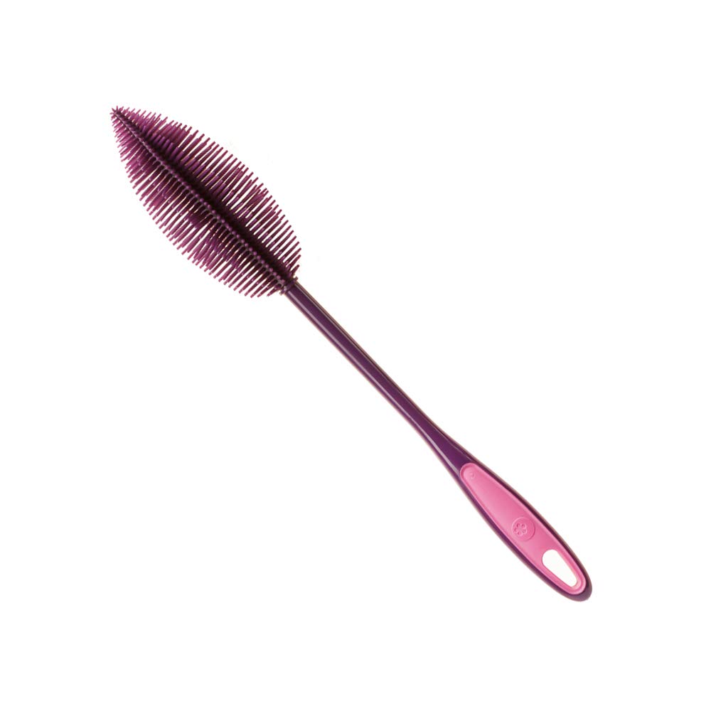 Kochblume Flaschenbürste 36cm | Premium-Silikon &amp; BPA frei| Hitzbeständig | Spülmaschinenfest | Für