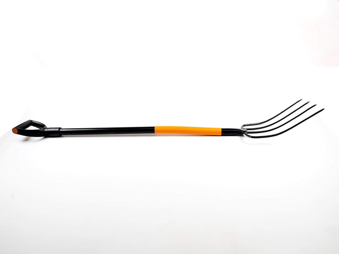 TOP TOOLS Profi Dunggabel Mistgabel Heugabel Forke Gabel 4 Zinken Dülle Metallgriff