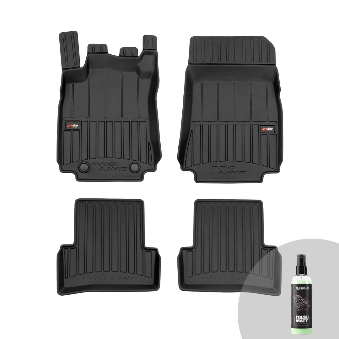 FROGUM ProLine 3D Gummimatten Exklusiven Auto Fussmatten Autofussmatten für Renault Modus 2004-2012