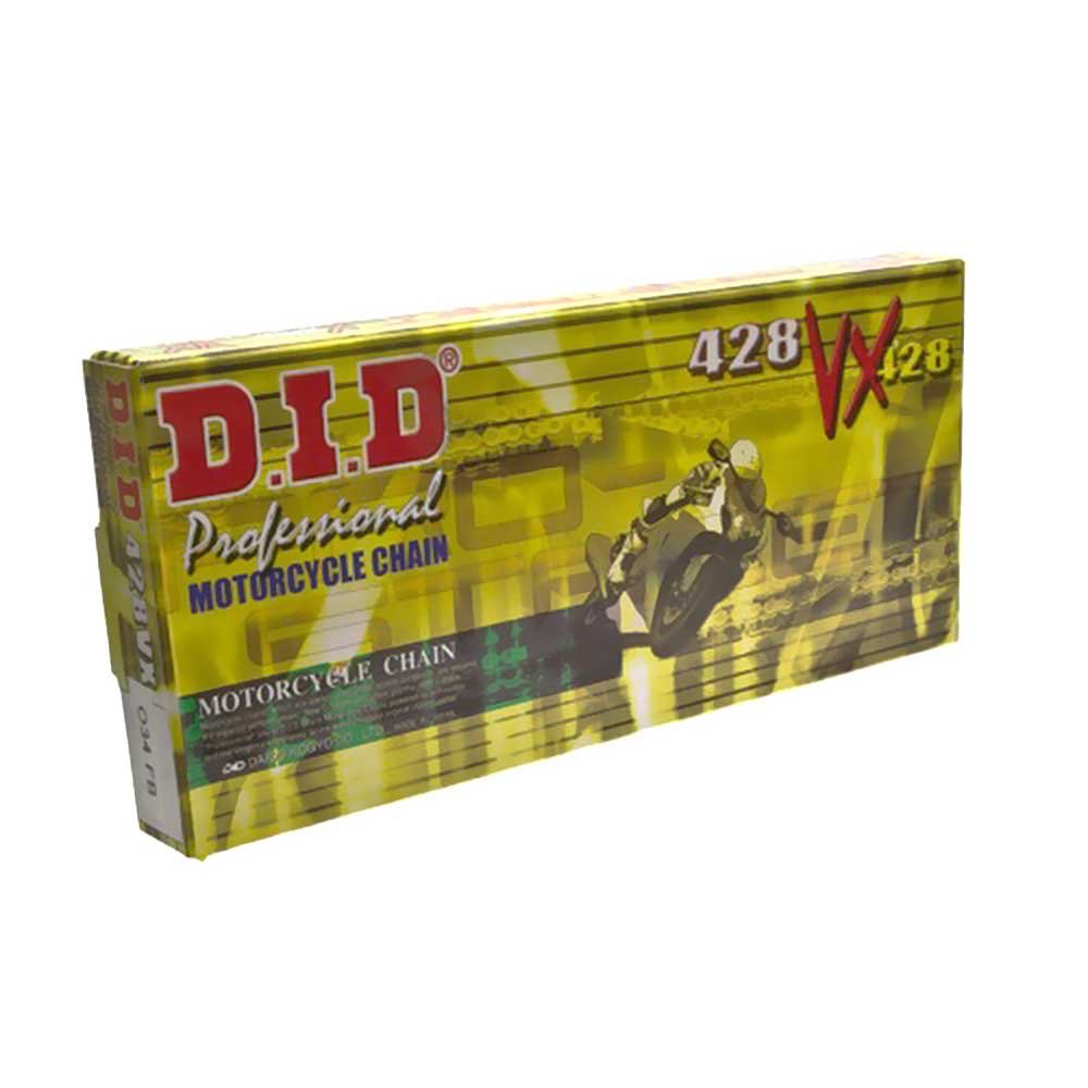 DID Kette 428 VX, 136 Glieder (X-Ring), offen mit Clipschloss