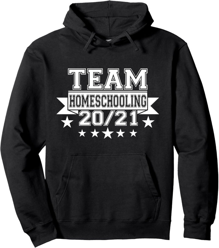 Team Homeschooling 20/21 Lernen von zuhause Home Schooling Pullover Hoodie