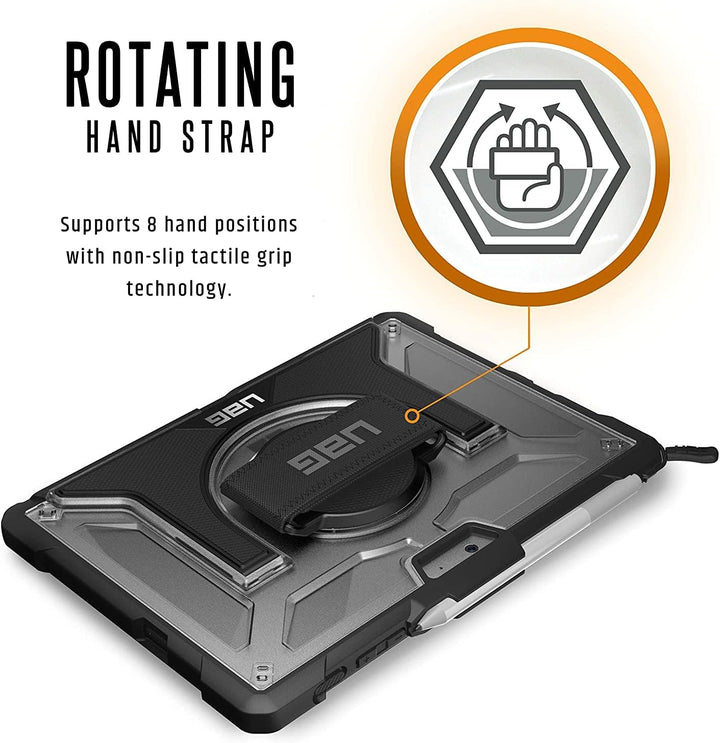Urban Armor Gear Plasma Schutzhülle nach US-Militärstandard für Microsoft Surface Go- transparent [H