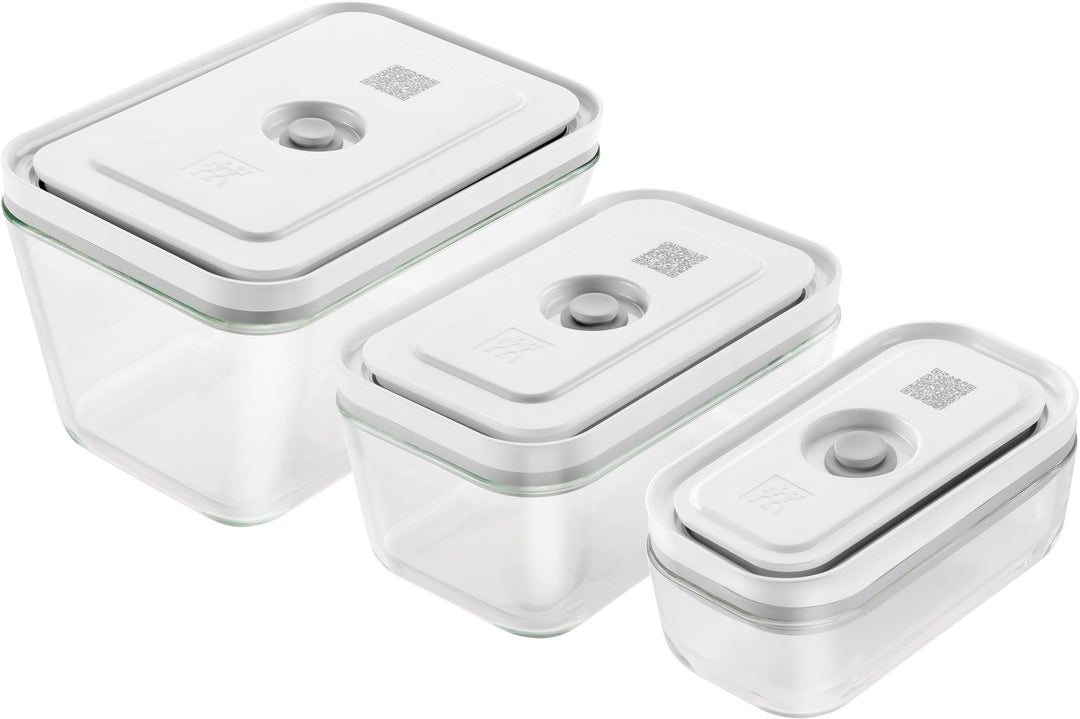 ZWILLING ZWILLING VAKUUM BOXSET, S/M/L / 3-TLG, GLAS, WEISS Fresh &amp; Save