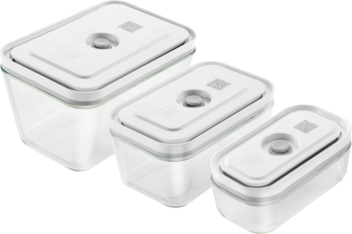 ZWILLING ZWILLING VAKUUM BOXSET, S/M/L / 3-TLG, GLAS, WEISS Fresh &amp; Save