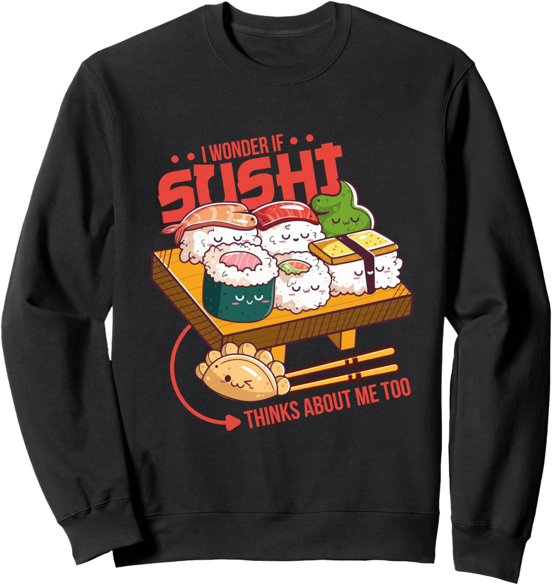 Sushi Anime I Otaku I Japanisches Essen I Kawaii Sushi Sweatshirt