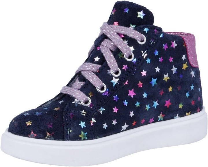 Richter Kinderschuhe Mädchen Flora Sneaker 29 EU Marine Candy, 29 EU Marine Candy